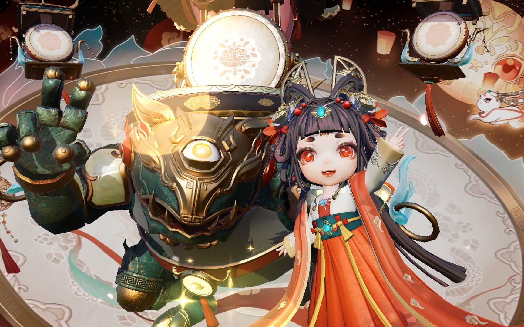 【皮肤展示】山兔全新祈霄玉晏系列限定皮肤「霓瑛琉羽」