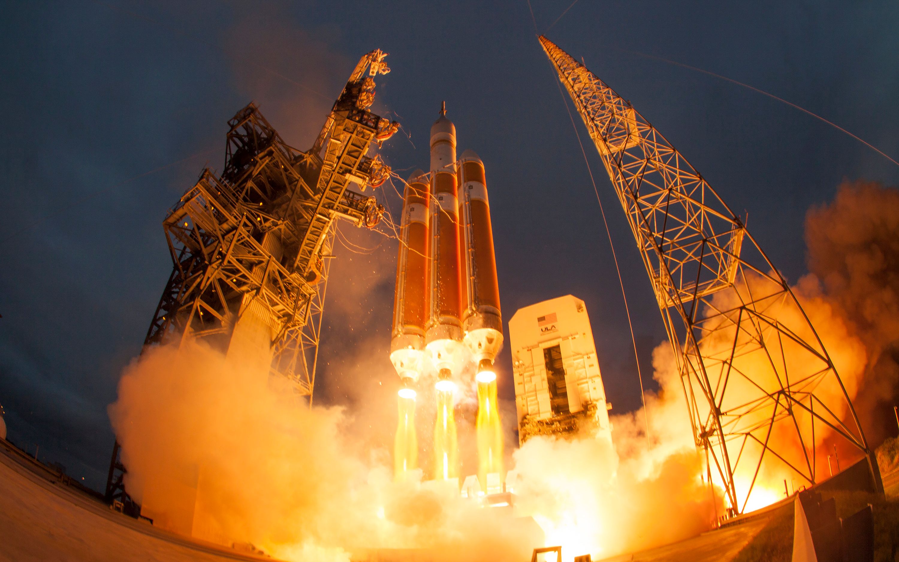 德尔塔iv型重型火箭发射"帕克"号太阳探测器,系人类首个触日航天器