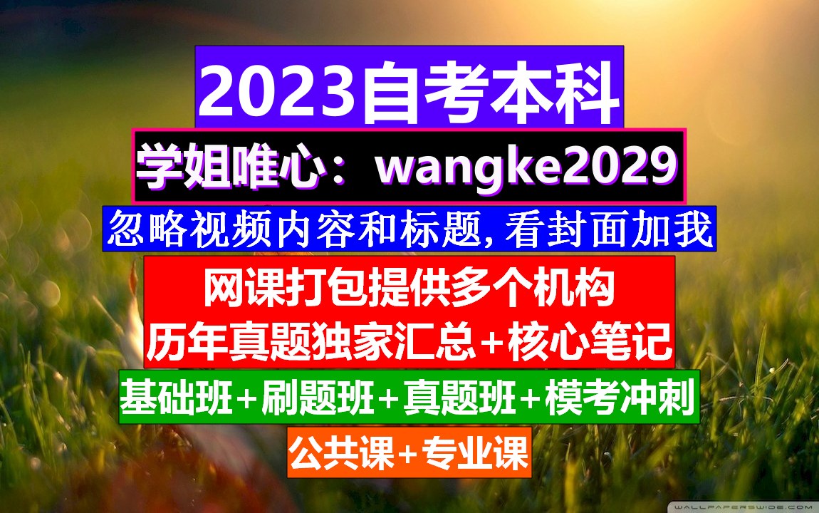 全国通用自考本科《英语二》,大自考报名流程,本科自考网站哔哩哔哩bilibili