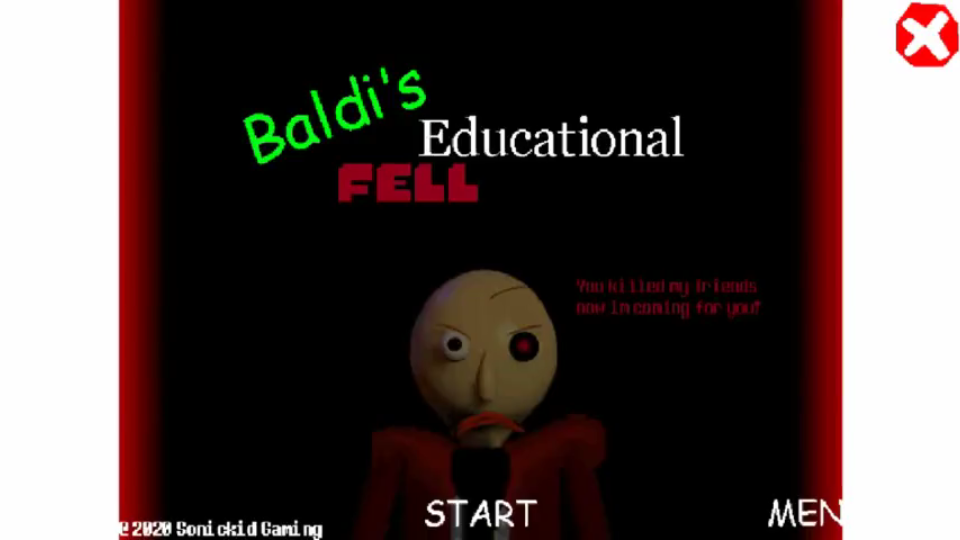 巴迪老师的教育与坠落安卓版Baldi's educational fell v2 Android单机游戏热门视频