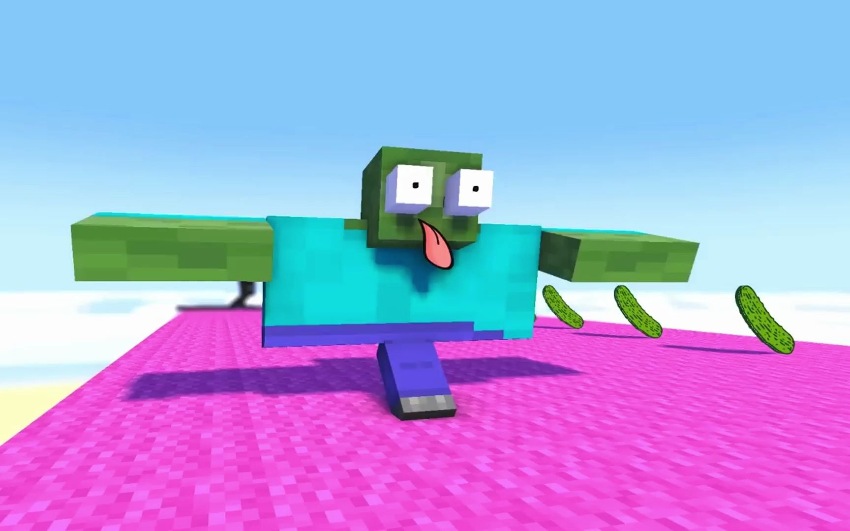 mc动画 :怪物学校变强挑战