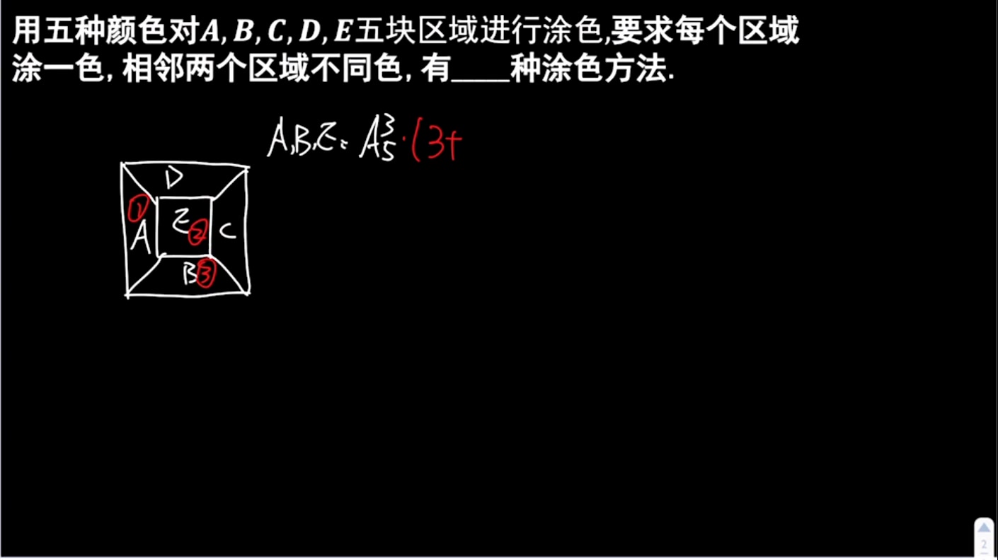 【高考数学每日一题】2020.3.15染色问题哔哩哔哩bilibili