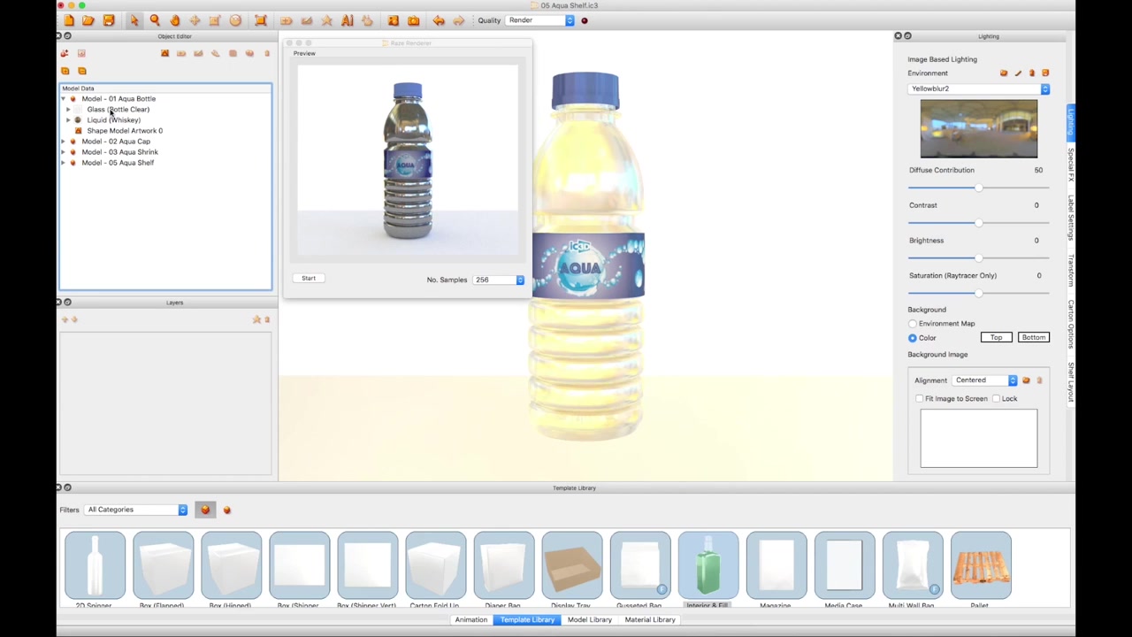 iC3D官方培训视频23iC3D Training Video  Ray Tracing Part 2 Materials and Environments哔哩哔哩bilibili