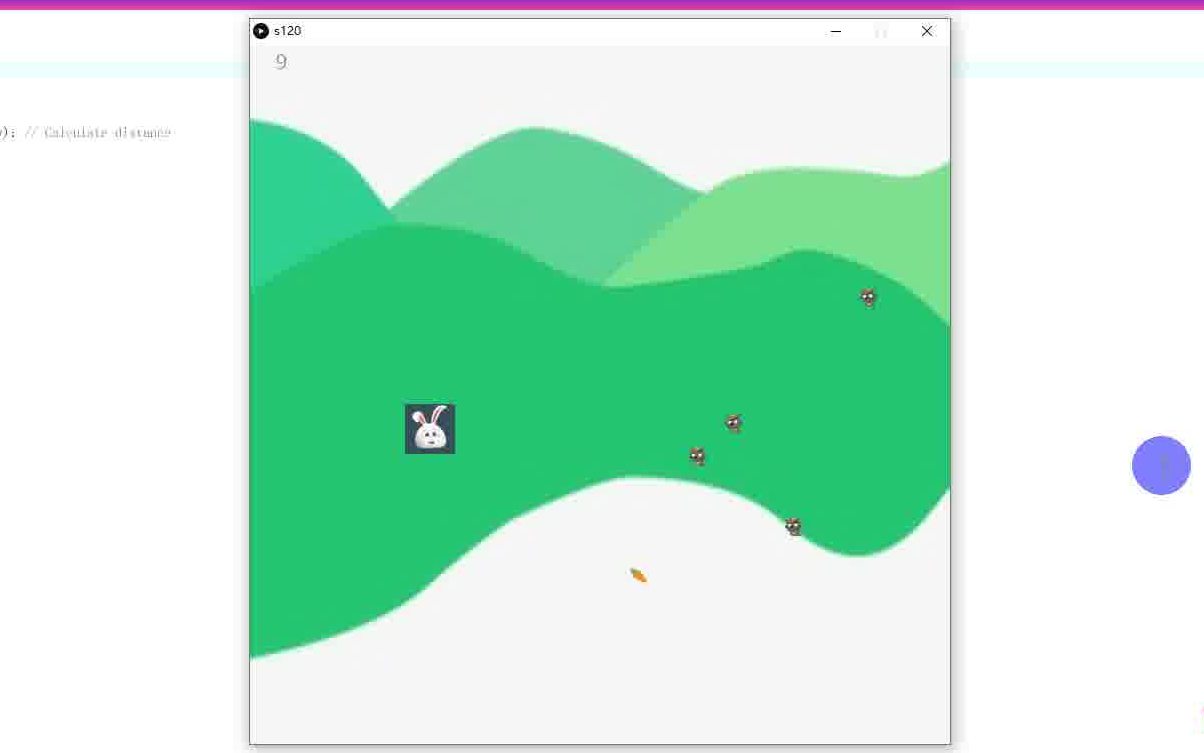 Processing兔子小游戏哔哩哔哩bilibili