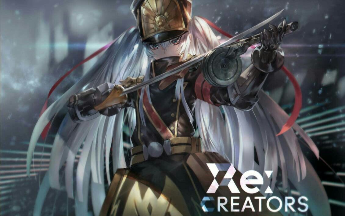 [图]#Re:CREATORS#当年 军姬（白毛）的人气挺高这部番的OP也很顶啊！！《gravityWall》《sh0ut》（音乐担当：泽野弘之）