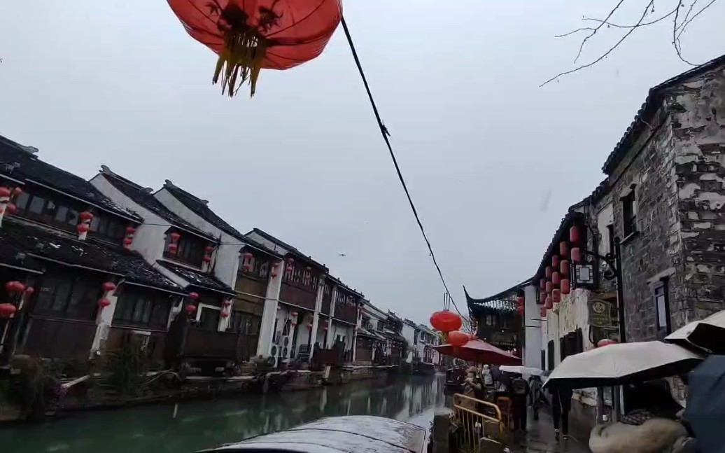 苏州石路山塘街雪景 2023.12.18