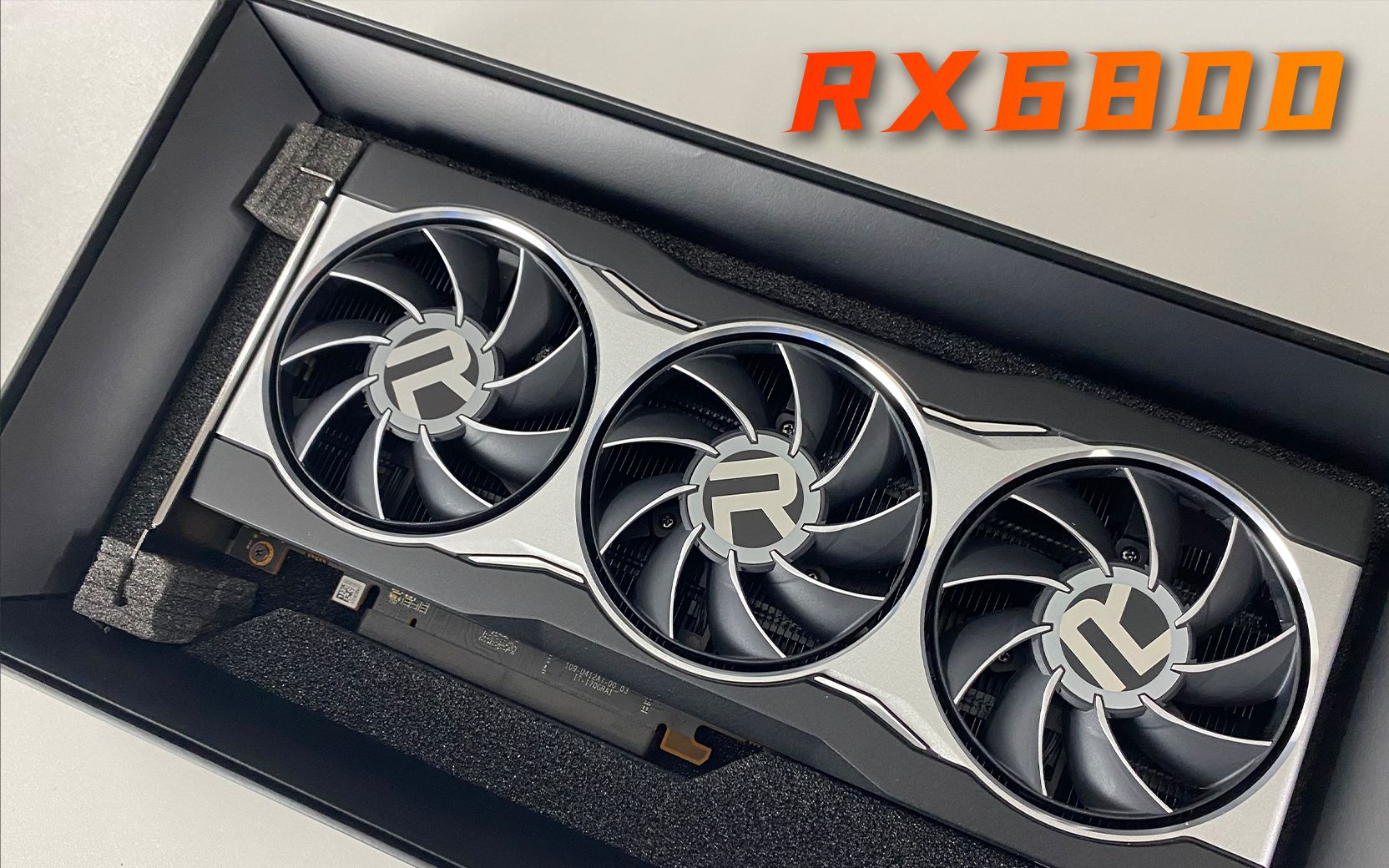 你能原价买的卡帅是一辈子的事amdrx6800公版晚发开箱