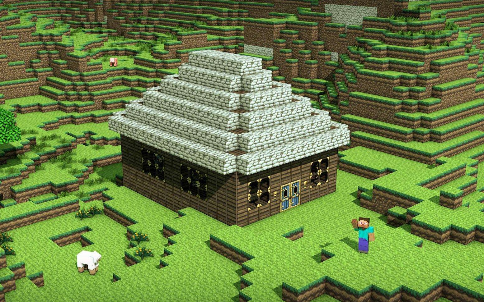 【我的世界mc菜鸟vs大神】建筑篇