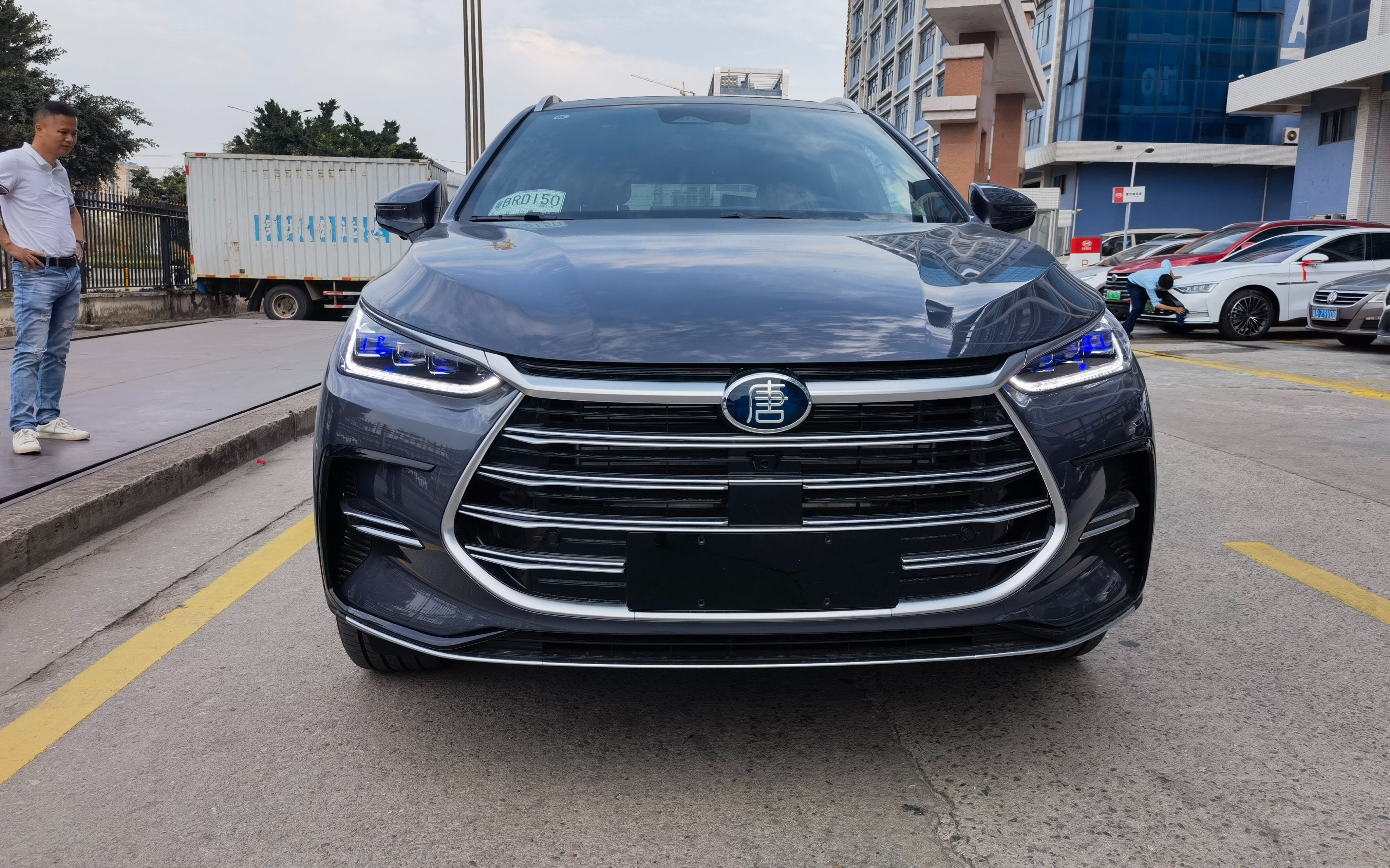 唐dmi顶配非量产车—试驾片段1