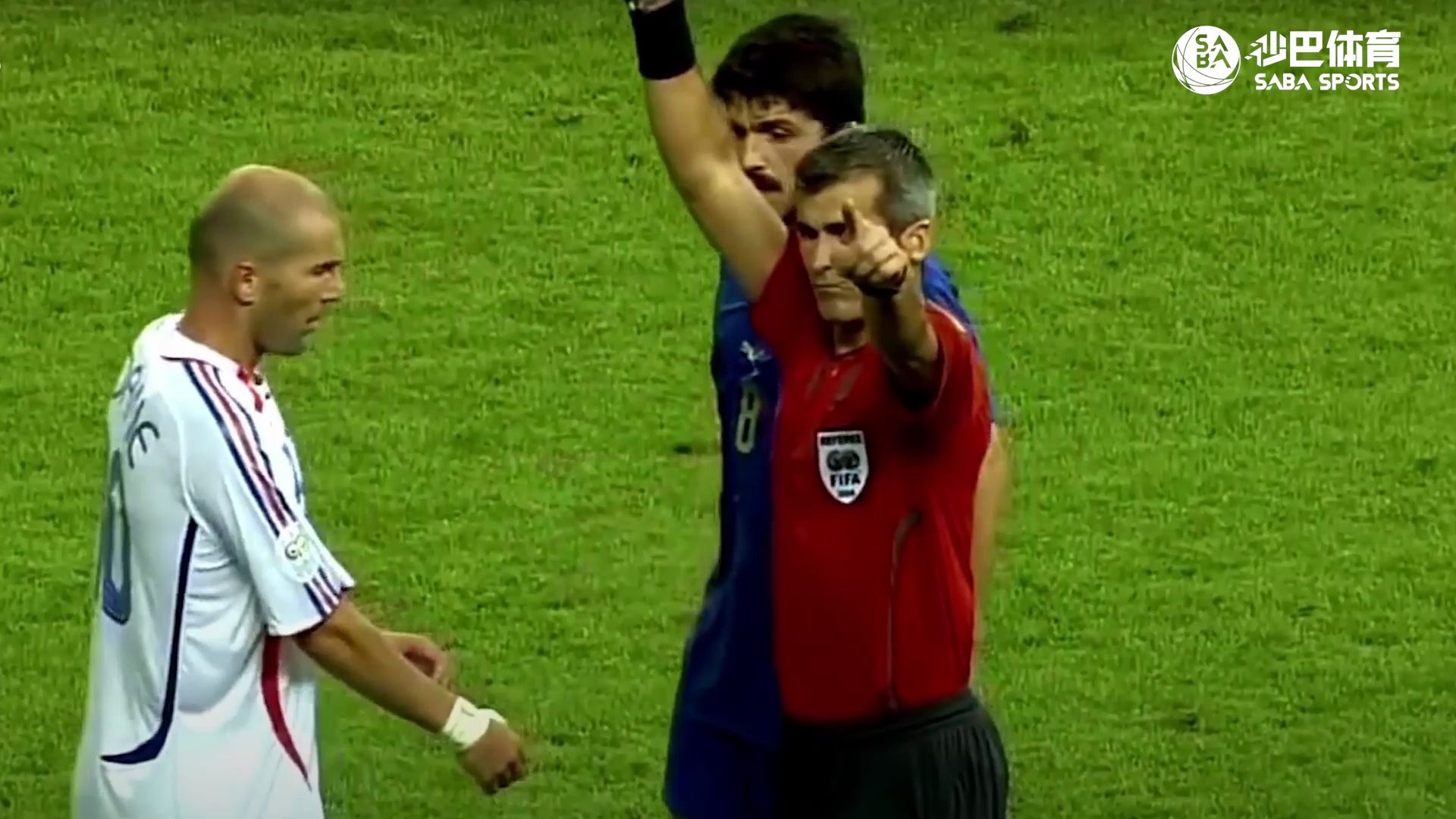 盘点足坛经典红牌之齐达内