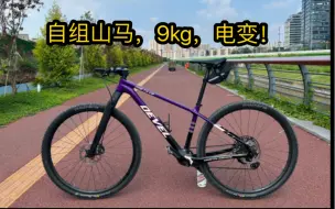 下载视频: 自组山马车，9kg，电变！