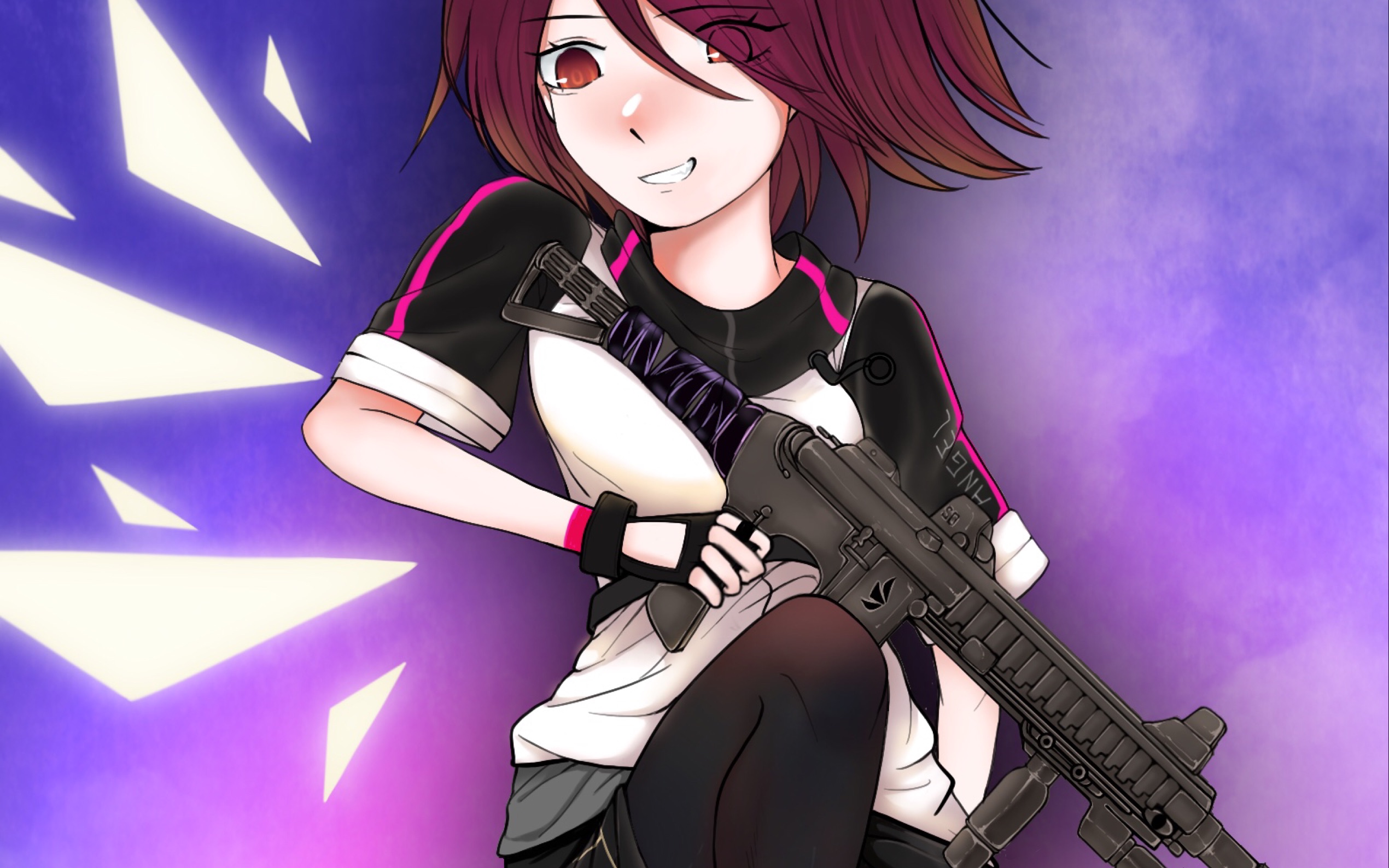 【明日方舟】很菜的能天使绘画过程_哔哩哔哩 (゜-゜)つロ 干杯~-bili