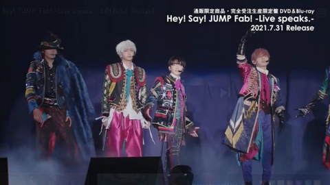 限定SALE品質保証 Hey! Say! JUMP Fab Live speaks Blu-rayの通販 by ...