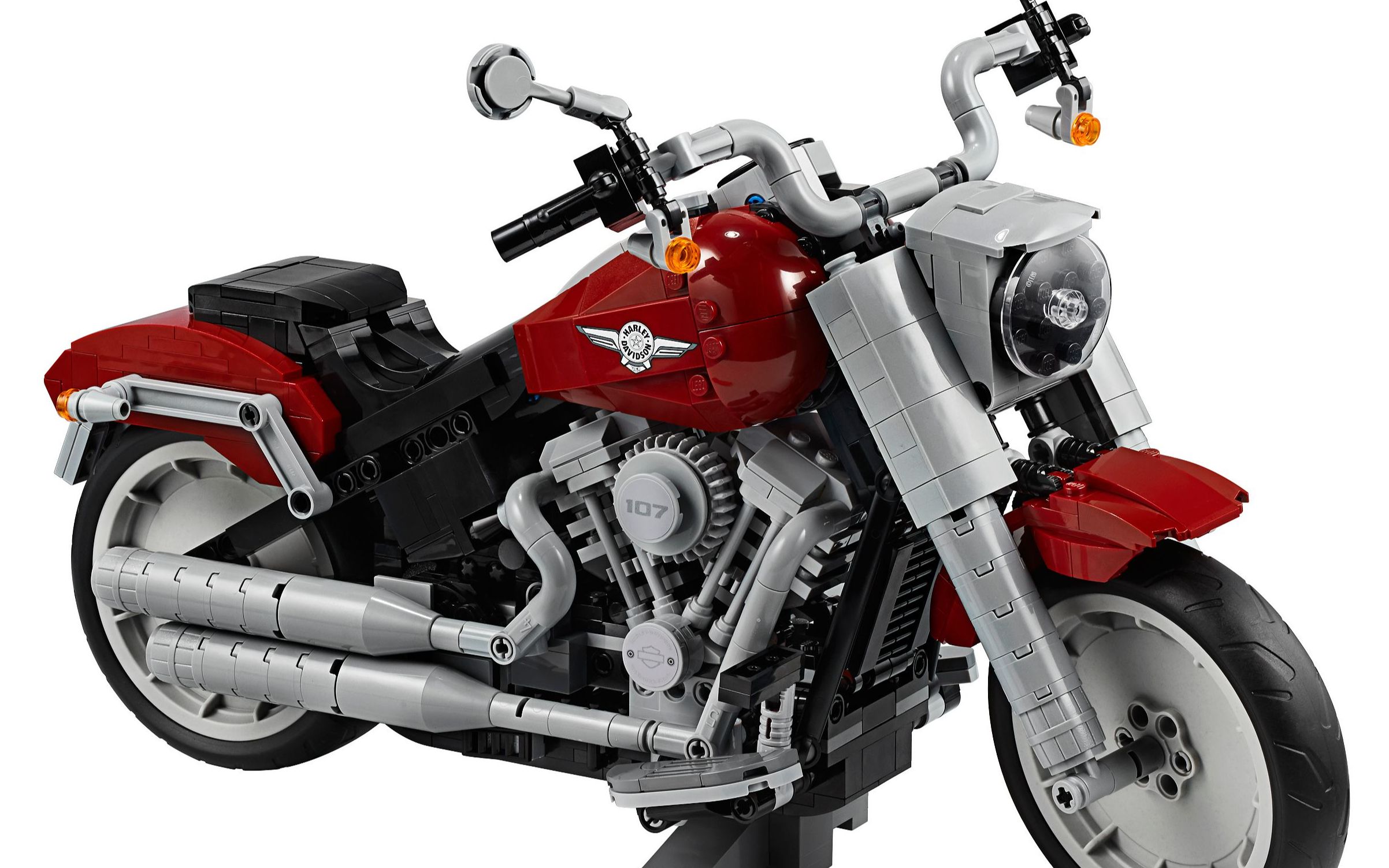 乐高10269,当肥仔加入了机械传动,创意和机械组的车模你选谁?