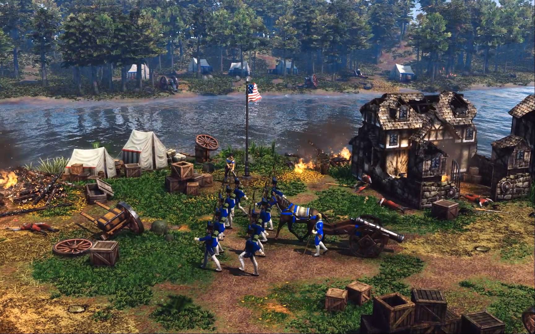 新奥尔良战役1815年帝国时代3决定版最高画质历史战役