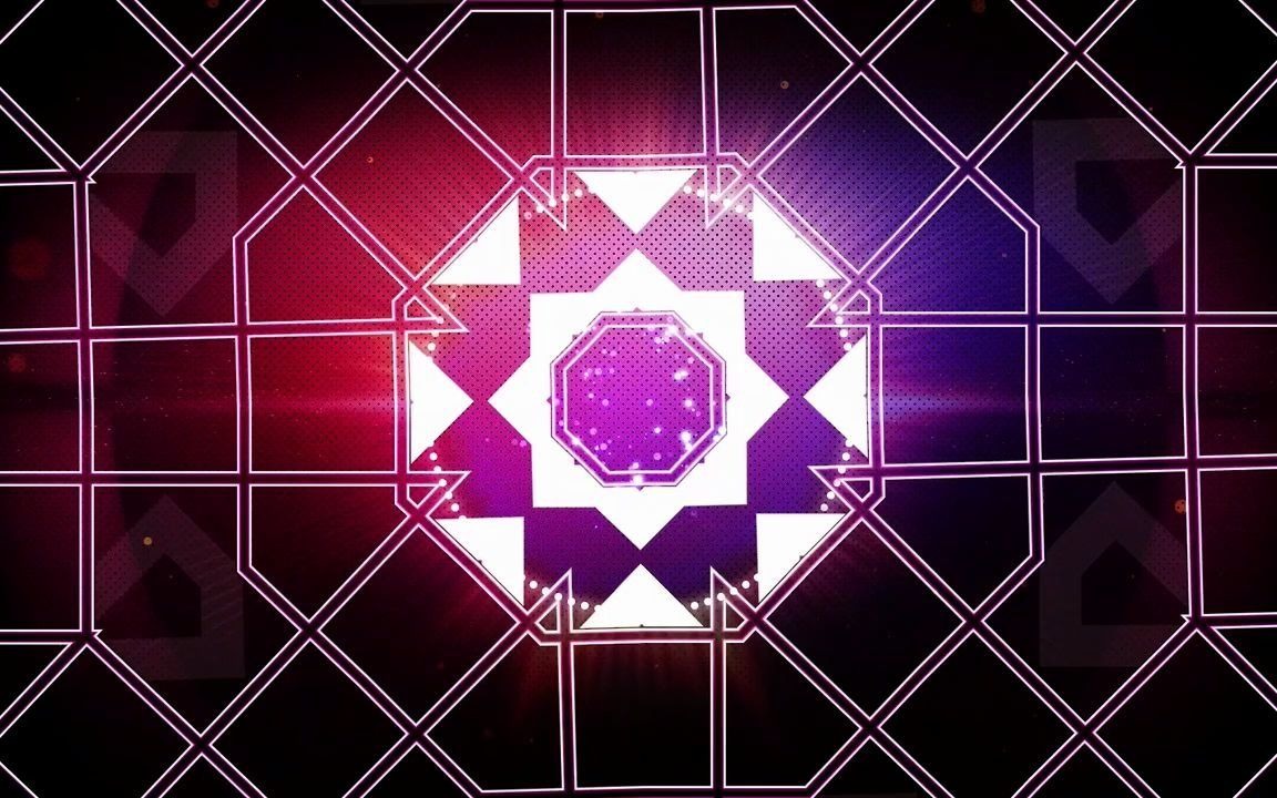 超赞几何线条方块律动节奏好led