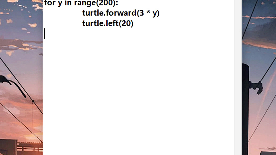 简单的七行代码,实现Python海龟画图,小白眼中的骚操作哔哩哔哩bilibili