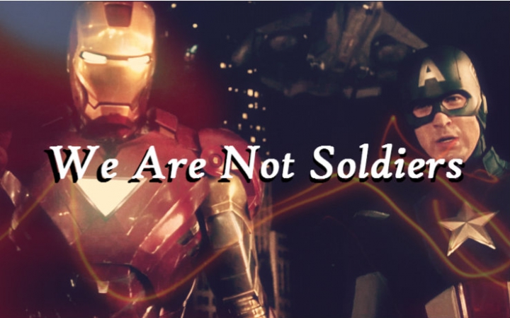 [图]【盾铁】【情人节七天约】We Are Not Soldiers