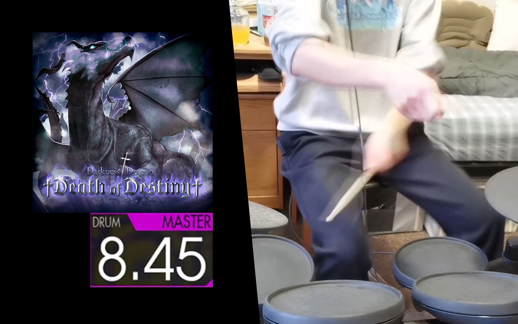 【电鼓cover音游曲】"69death of destiny69"