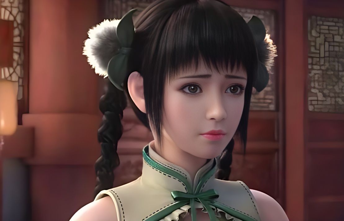 国漫女神:斗破苍穹青鳞,可爱的小萝莉,美貌性感超越美杜莎女王!