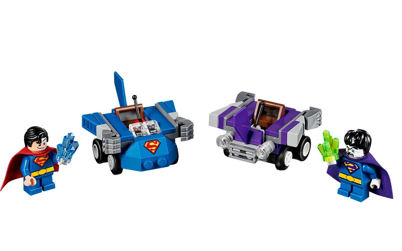 乐高 lego 76068 超级英雄 迷你战车 碰碰车 超人vs战异超人比扎罗