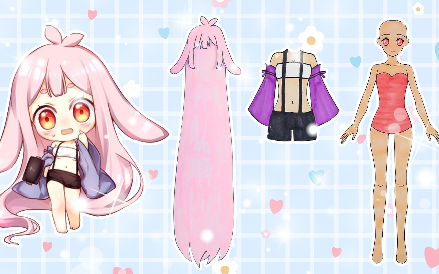 手工纸娃娃玩具:纸娃娃装扮,《猫之茗》碧螺春装扮