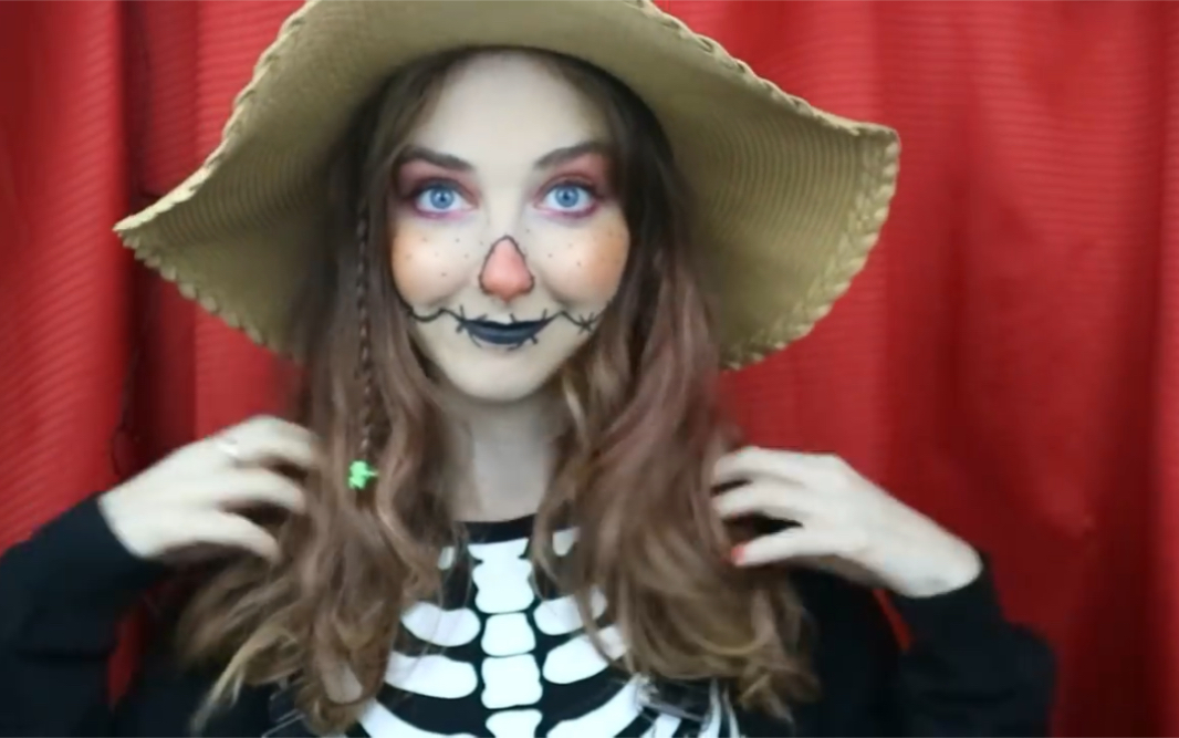 jen/万圣节稻草人妆容/催眠