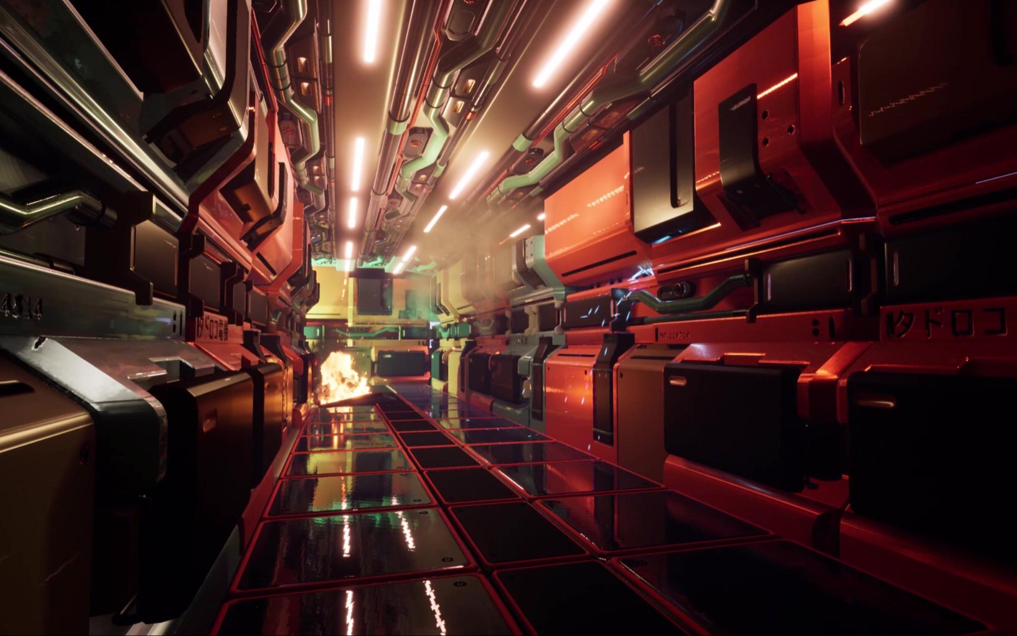 ue4虚幻4自制小场景附送