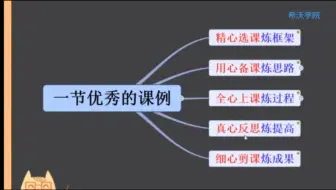 一节优秀课例的炼成