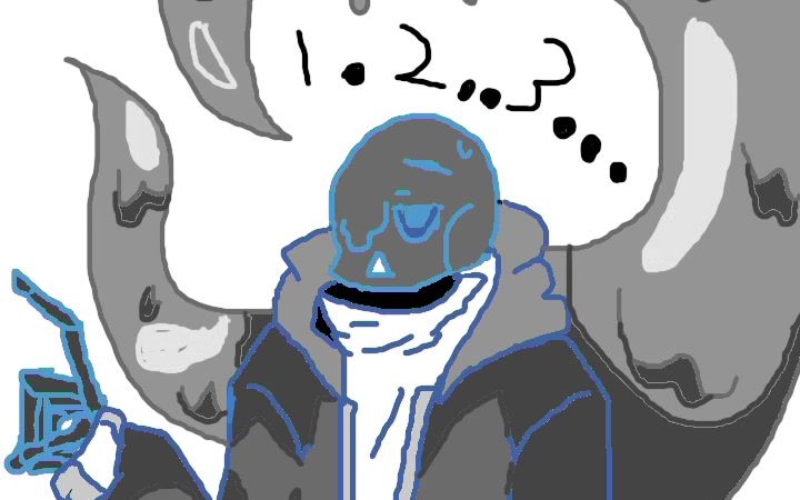 大石油sans手没画好_单机游戏热门视频