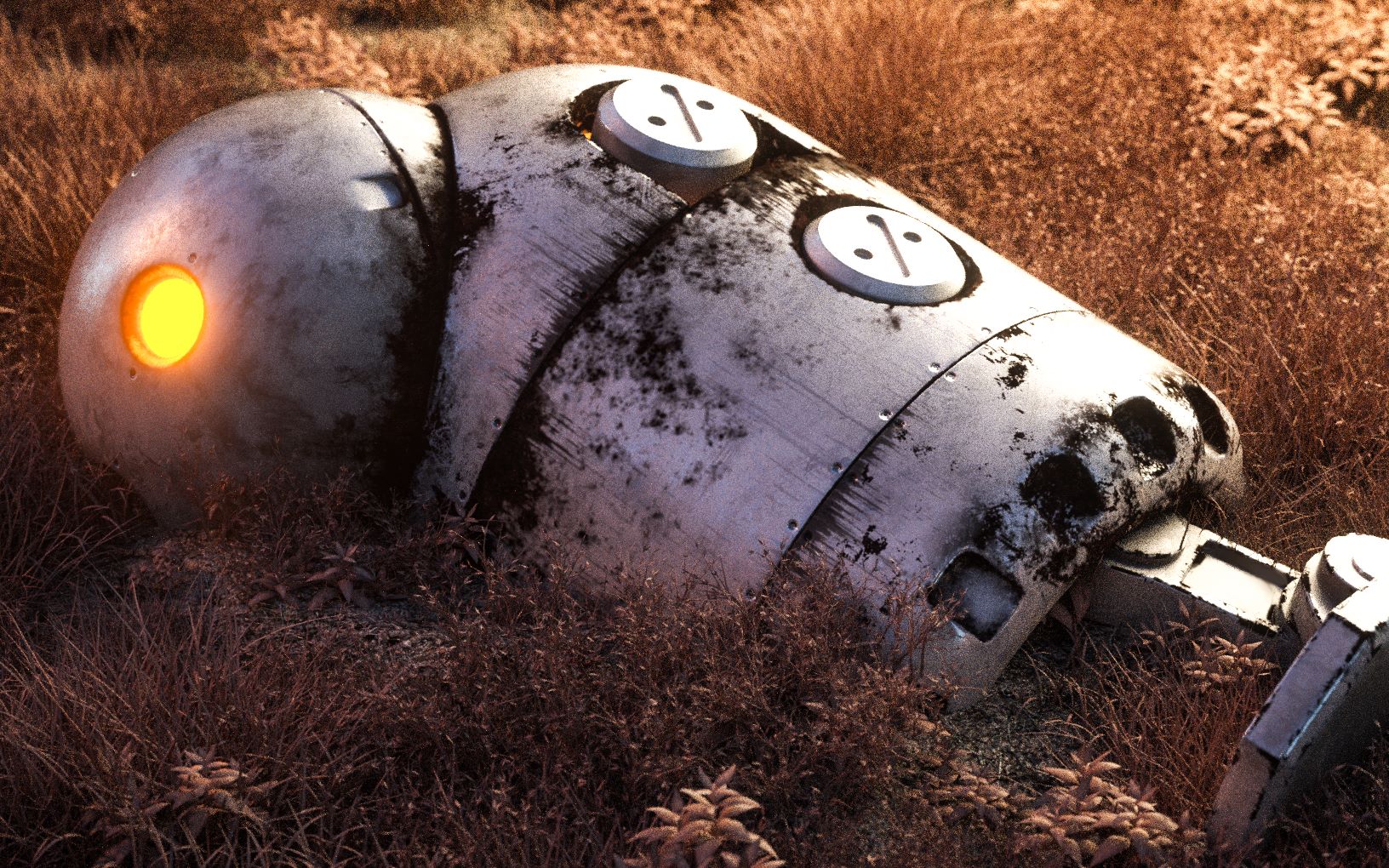 [oc渲染]-尼尔机械纪元/机械生命体渲染_哔哩哔哩 (゜-゜)つロ 干杯