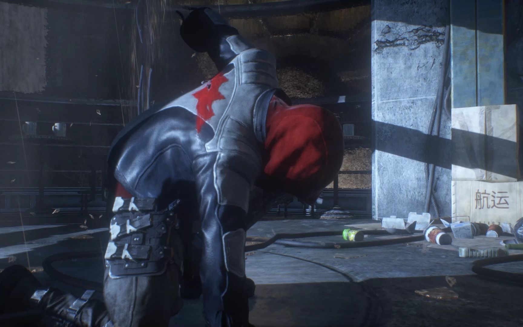 蝙蝠侠阿卡姆骑士p红兜帽 batman: arkham knight