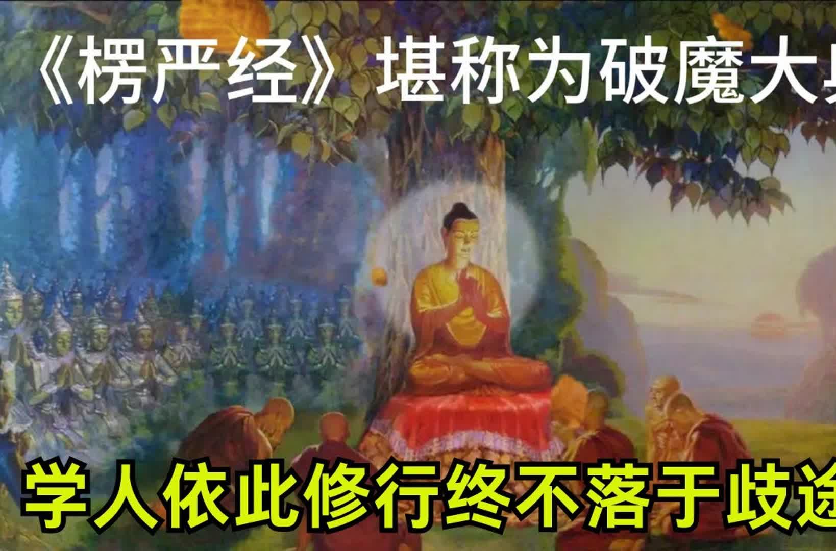 末法将尽法将灭时《首楞严经》 先化灭去,惊世之作!如来破妄显真,指引你走向妙明本心![【大佛顶首楞严经卷二】哔哩哔哩bilibili