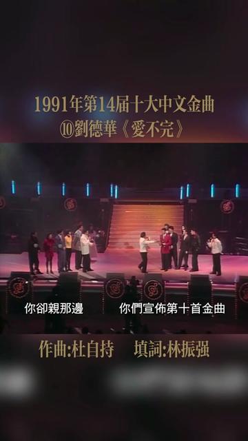 《爱不完》,主唱:刘德华,作曲:杜自持,填词:林振强,这首歌收录于1991年6月30日由宝艺星公司发行的同名专辑《爱不完》中.哔哩哔哩bilibili