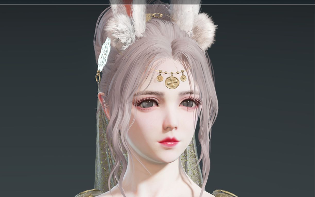 【永劫无间】真正适合兔耳的迦南捏脸来啦_哔哩哔哩bilibili