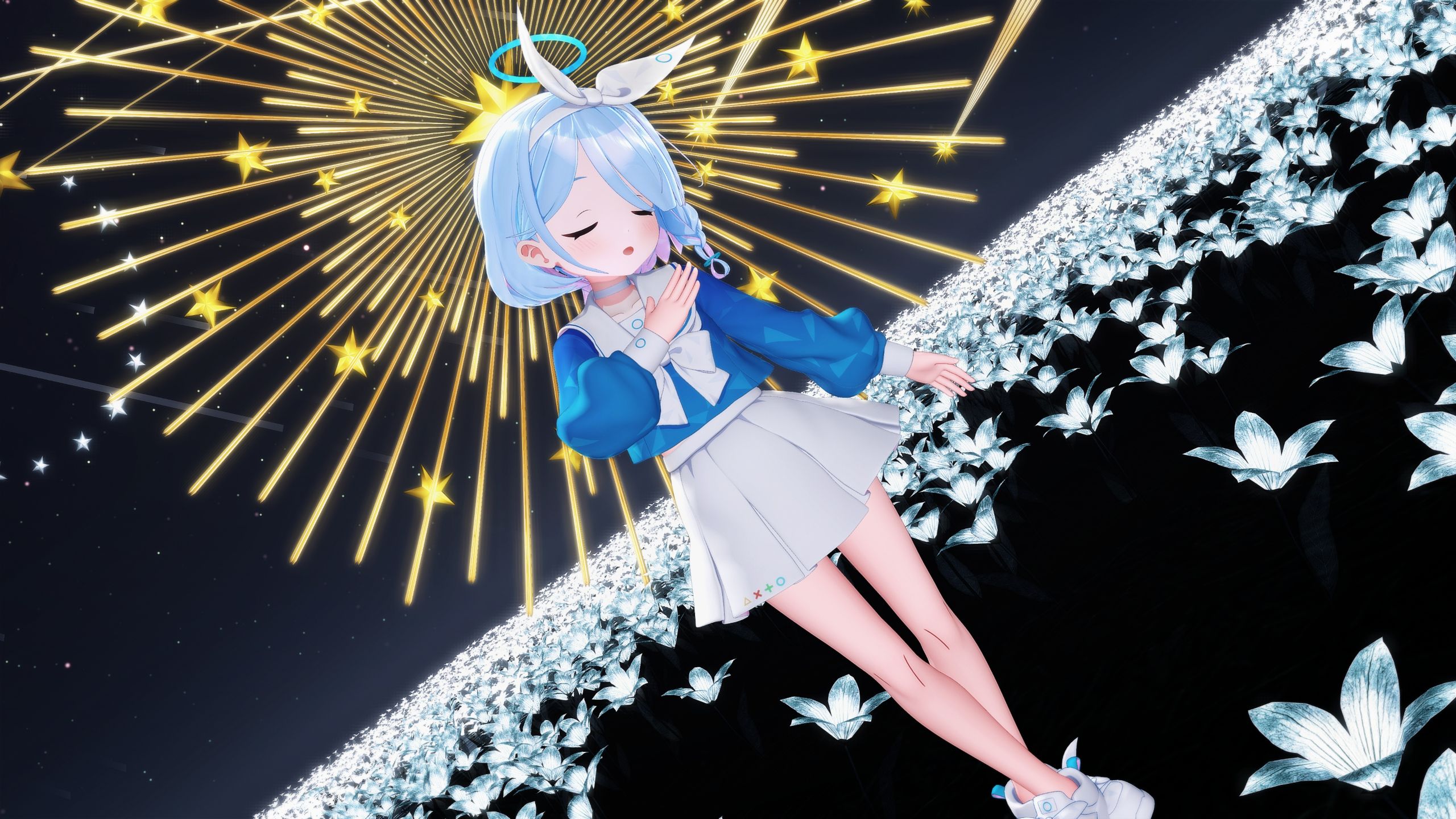 如果有让幸福眷顾的魔法就好了【蔚蓝档案MMD】