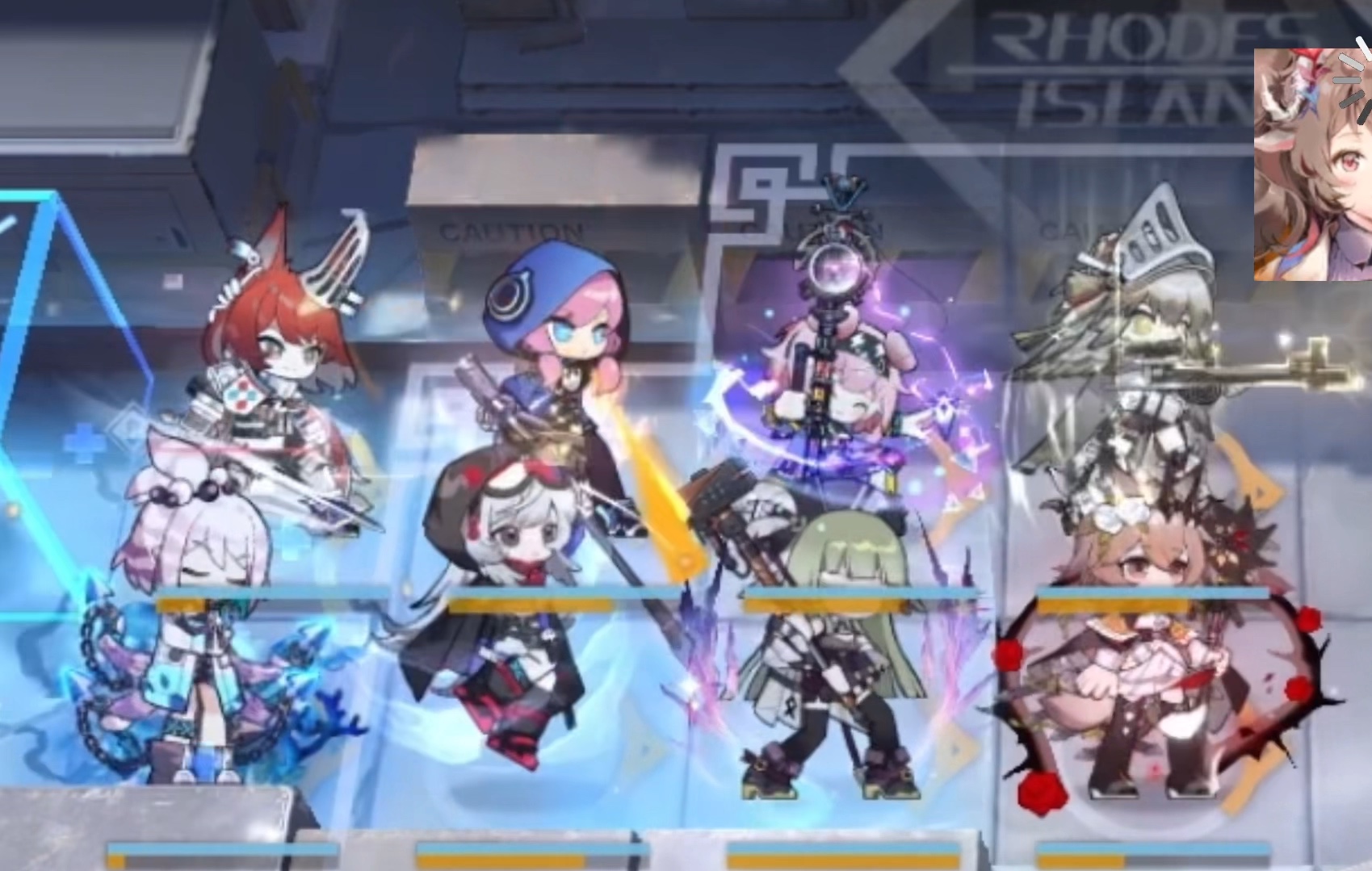 【明日方舟】属于老婆们的热血沸腾的组合技!
