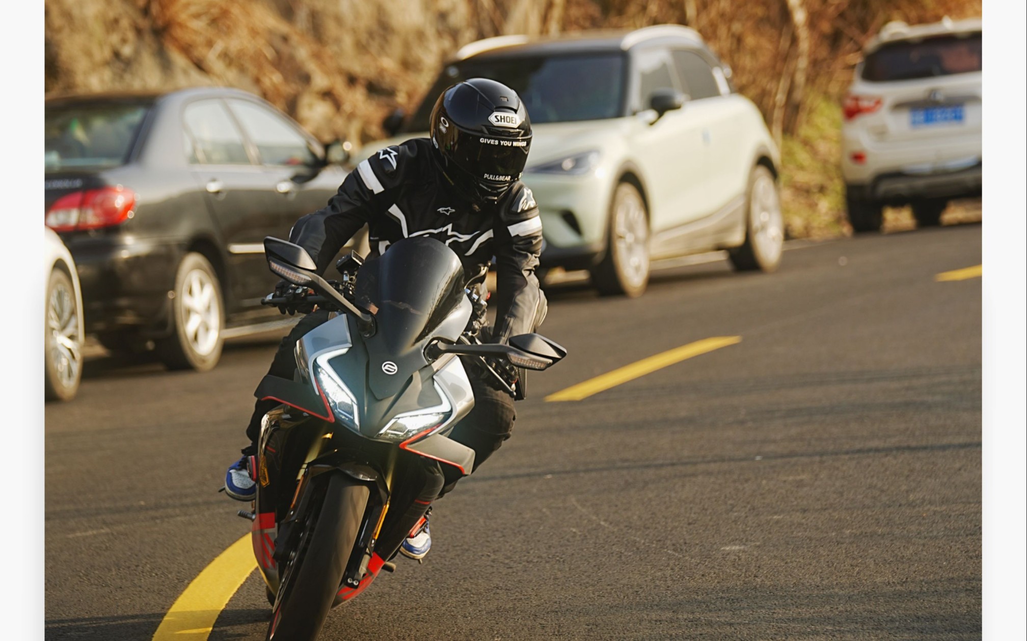 4k丨无风燥丨春风450sr丨达蓬山丨日常溜车第一视角