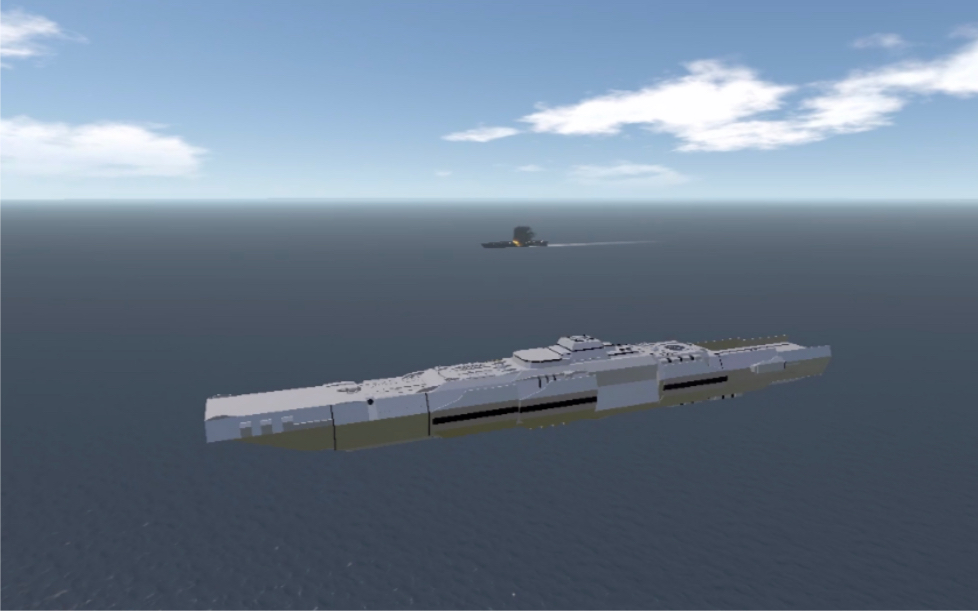 a-501型星际护卫舰战斗演示【简单飞机】_哔哩哔哩bilibili_简单飞机