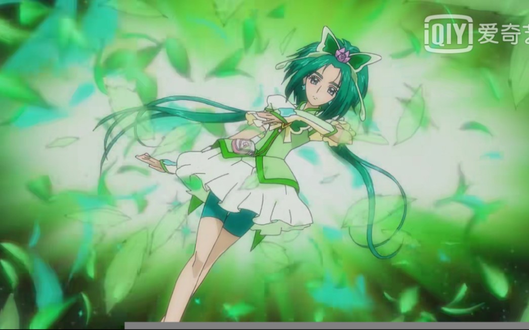 【光之美少女】cure mint变身(秋元小町)_哔哩哔哩_bilibili