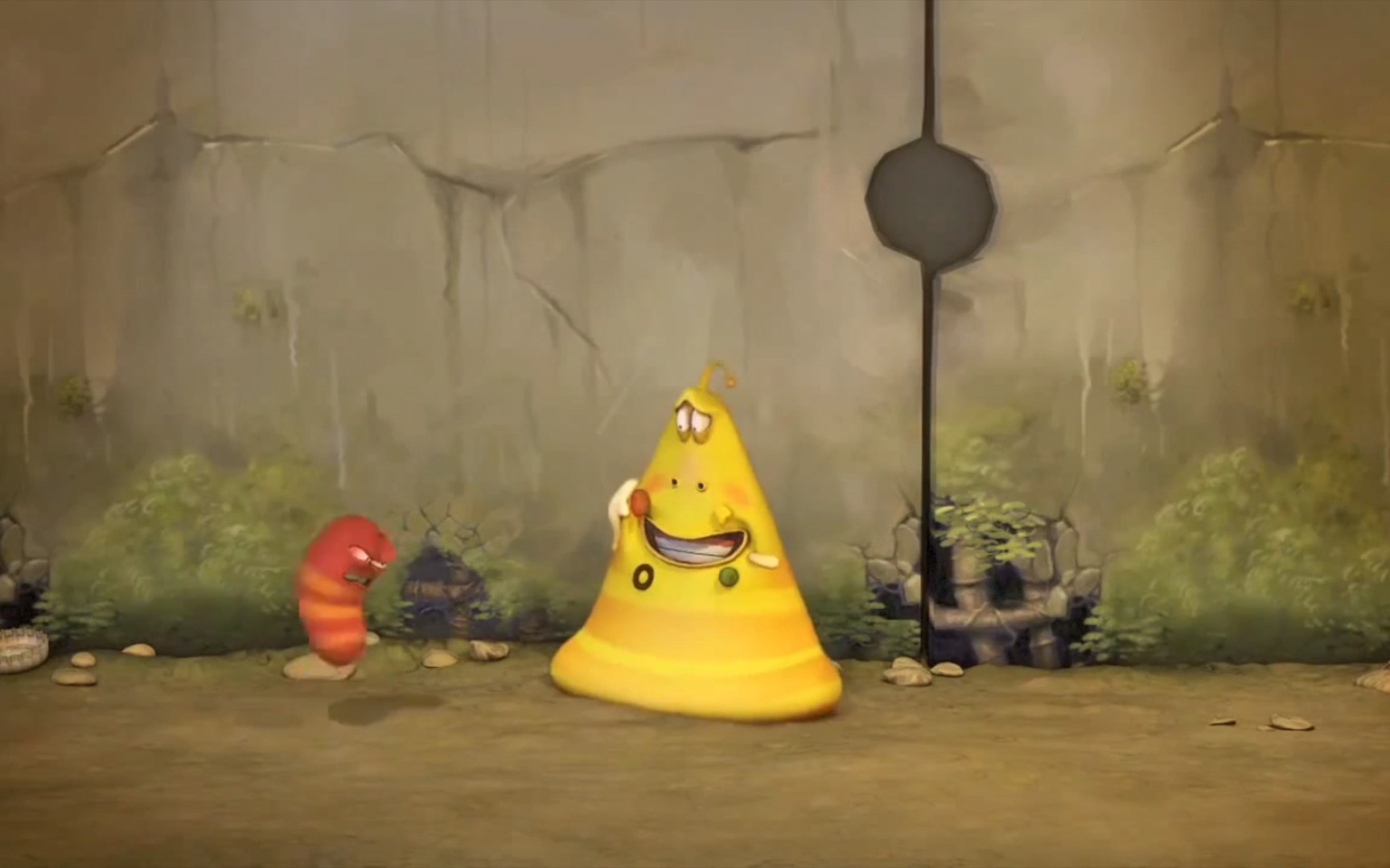 爆笑虫子:大黄偷吃披萨的爆笑时刻!