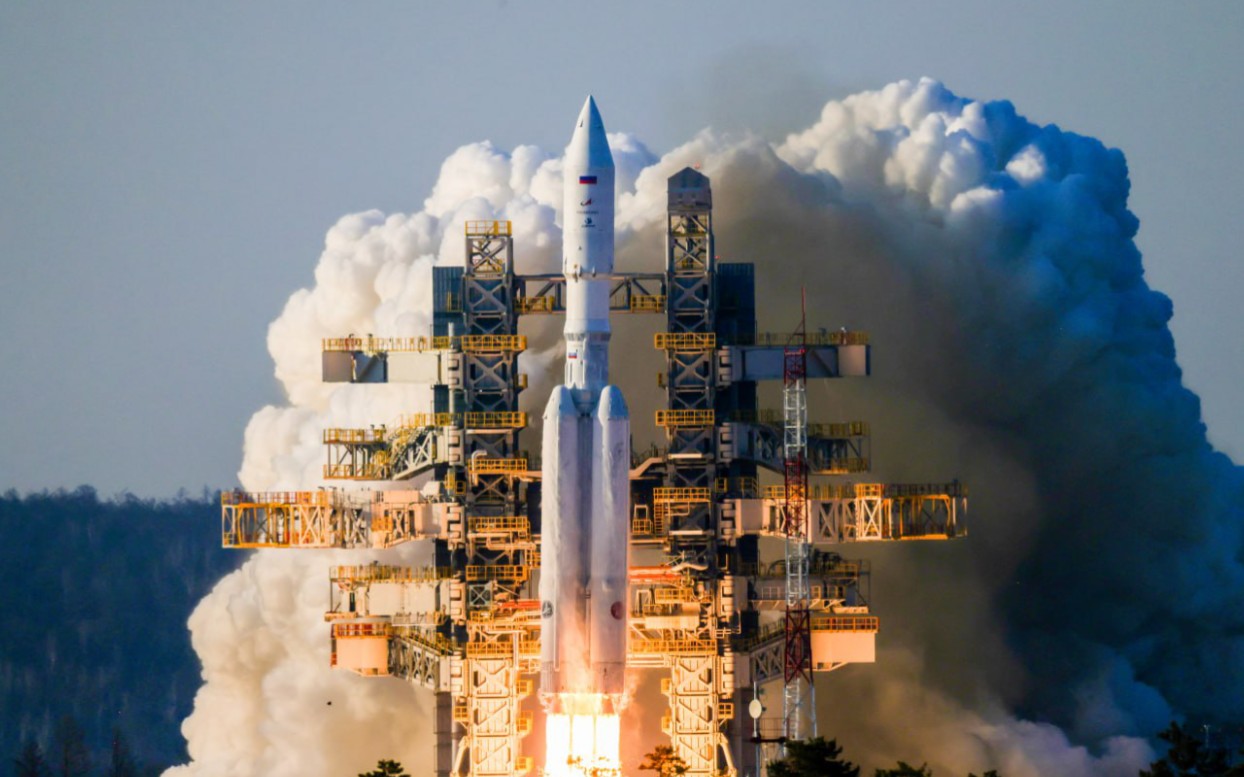 安加拉a5运载火箭首次从东方航天发射场发射!