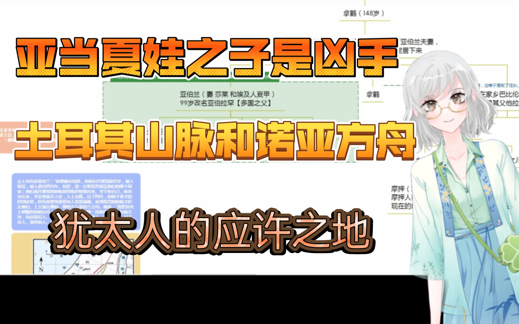 该隐杀死自己的兄弟挪亚方舟亚伯兰改名字躲不掉的《圣经》之旧约 创世纪哔哩哔哩bilibili