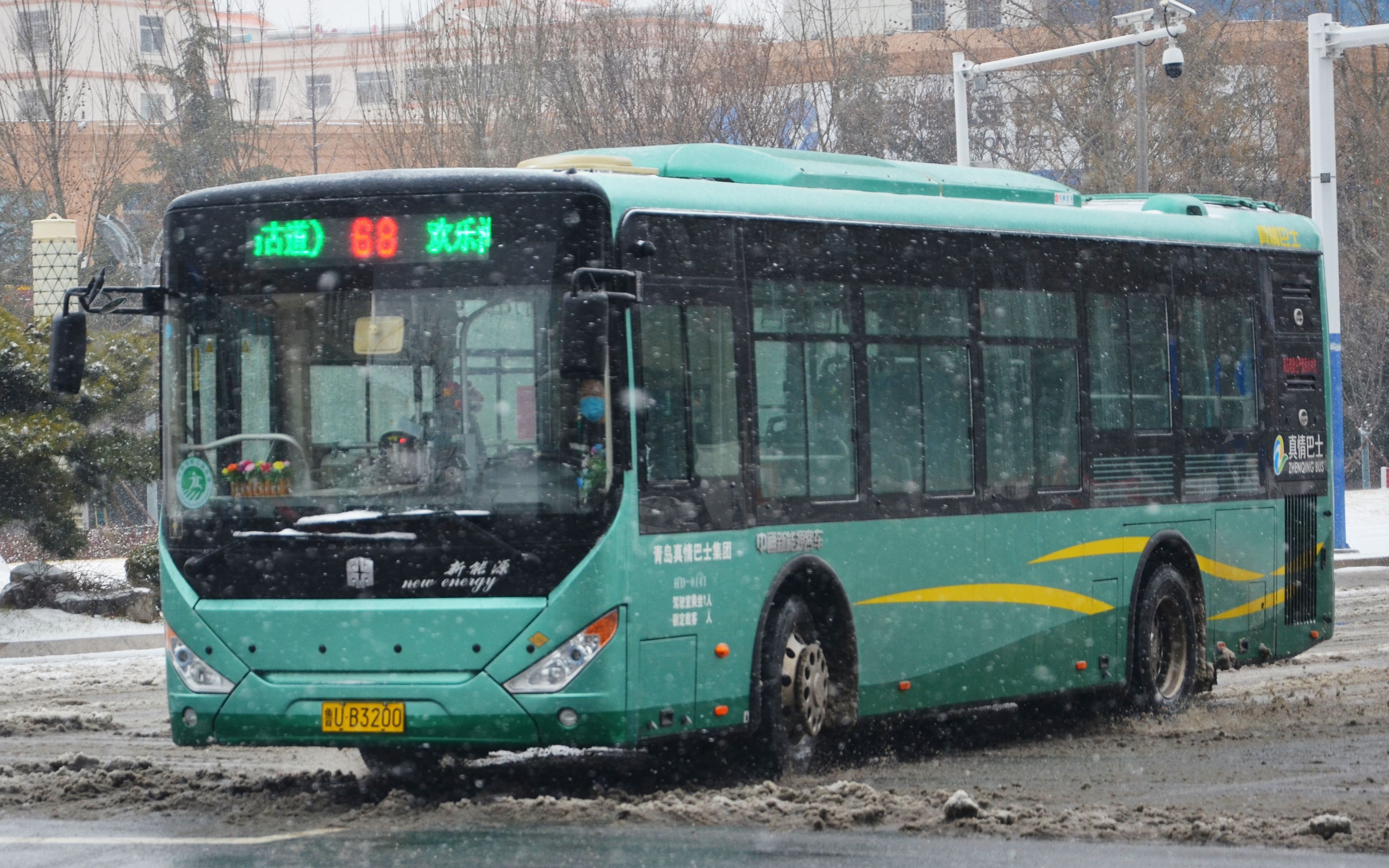 【归梦胶济pov第073】青岛真情巴士68路(欢乐海湾→隐珠地铁站)全程