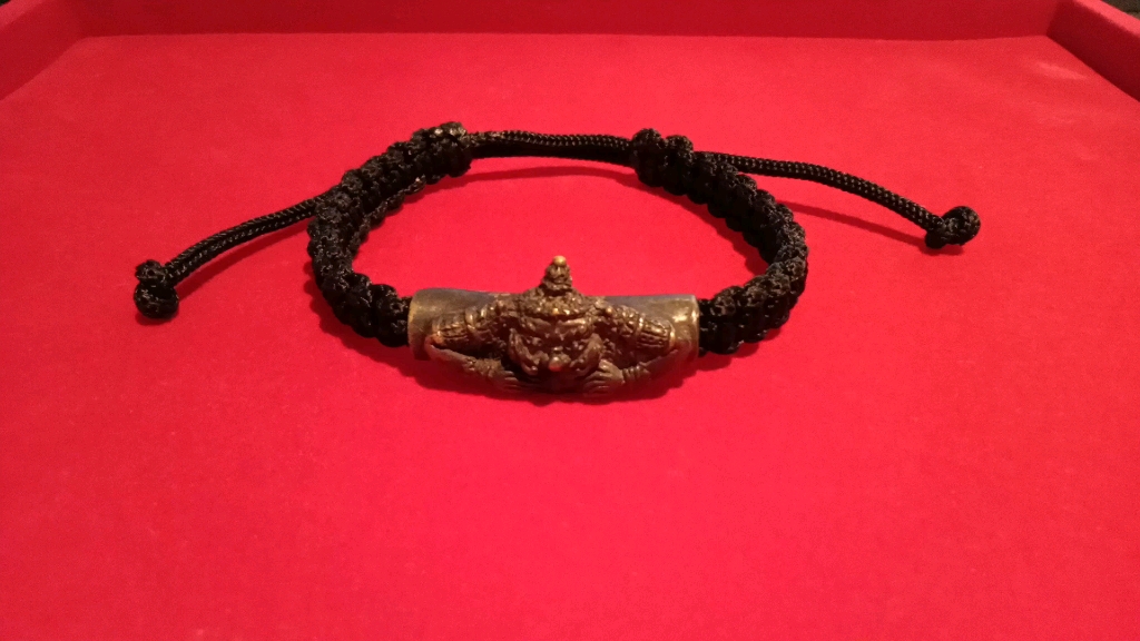 泰国圣物推荐——拉胡天神手链 瓦西沙通 佛统府