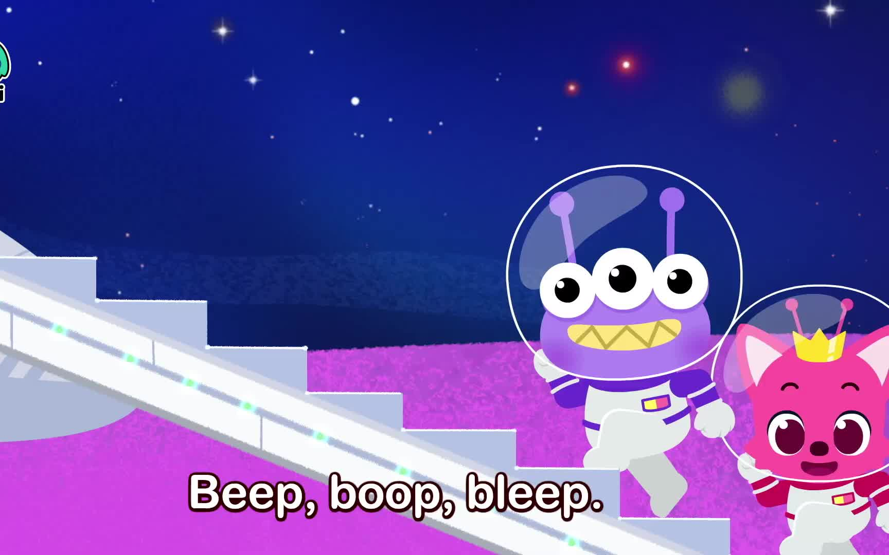 [⭐️NEW] Beep, Boop, Bleep! Let's Conquer Space|Songs for Kids|Magic Adventure|Pi哔哩哔哩bilibili