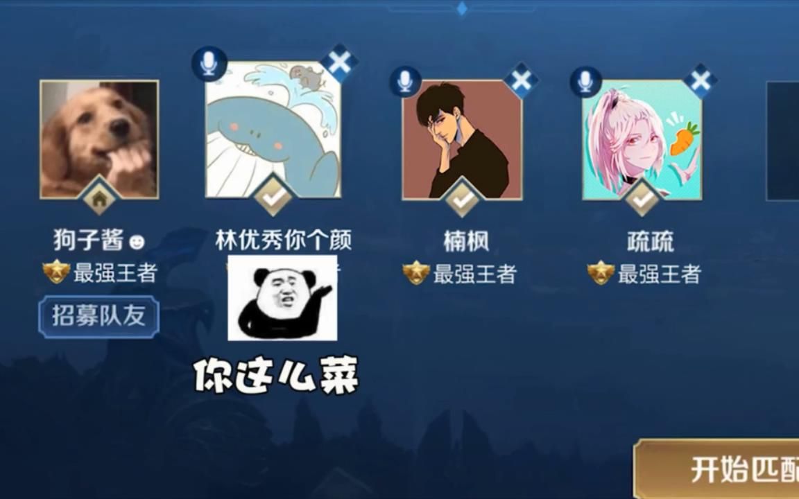 林颜你这么菜配和疏疏一起玩楠枫你这操作配做狗子师父