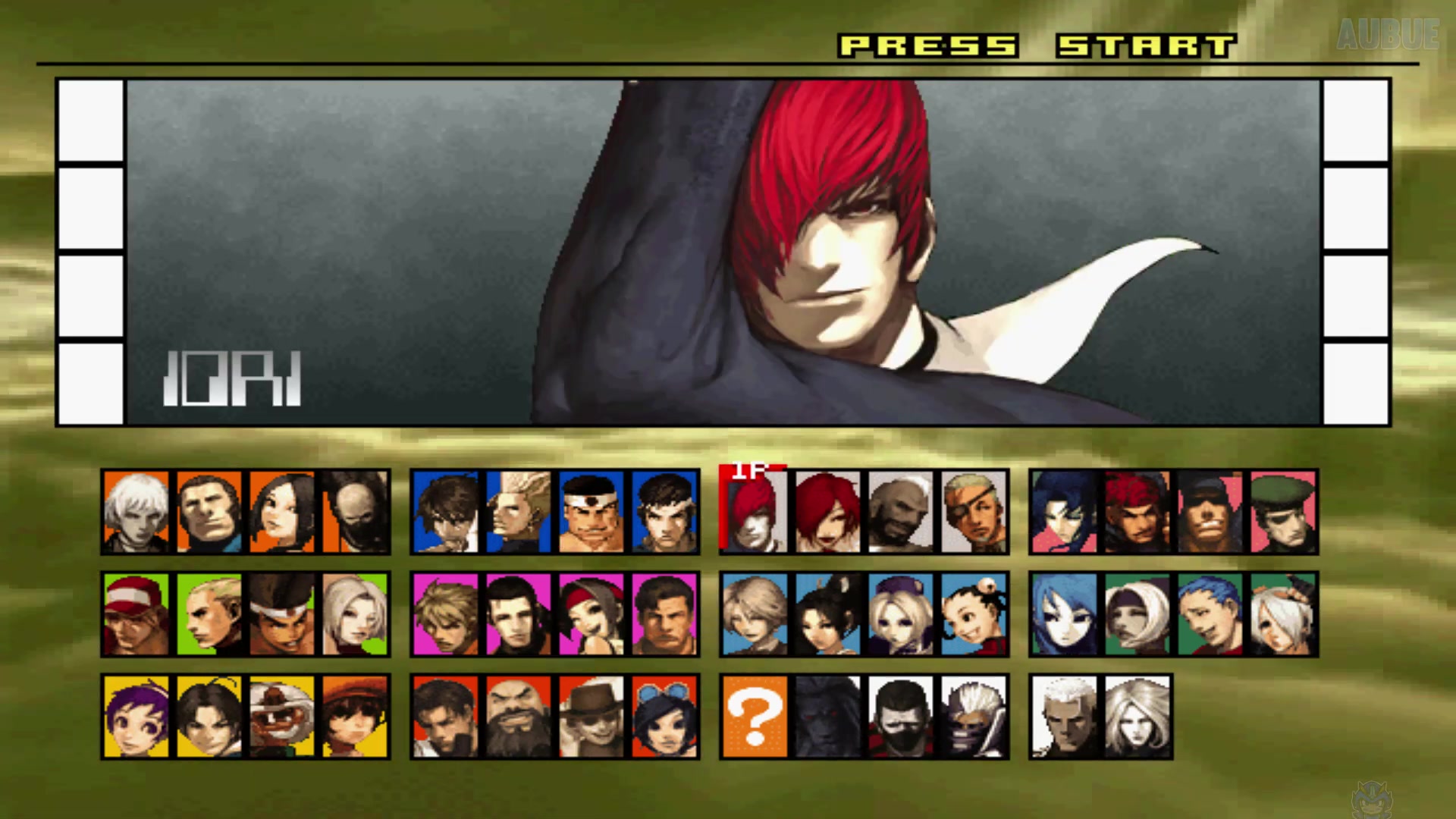 拳皇kof2001ps2全人物重绘