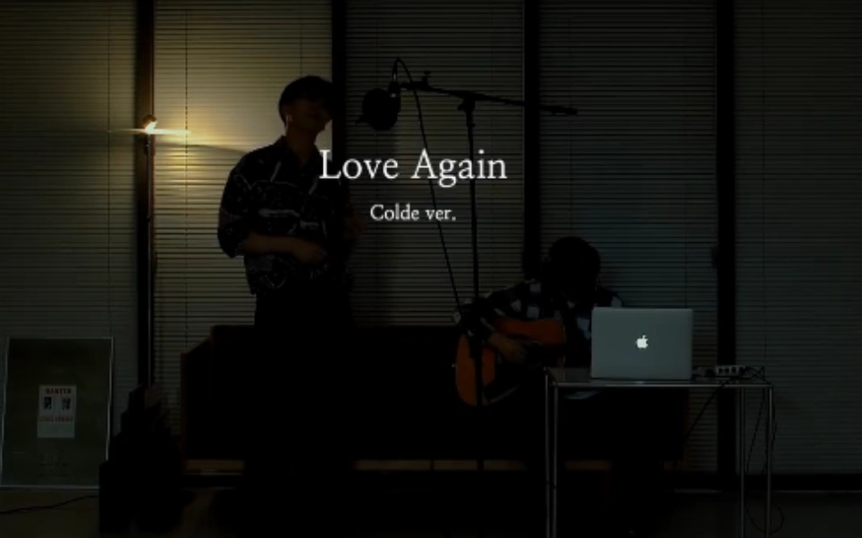 [图]Colde <边伯贤 - Love Again> cover 原词曲家的cover！！不一样的感觉都很好听