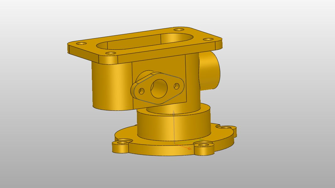 7.23复杂catics零件建模